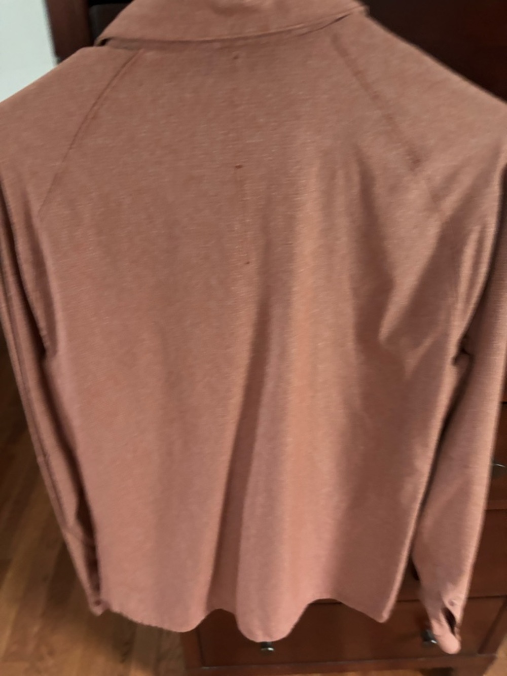 Lululemon Lightweight Rust-Brown Overshirt - Picture 2 of 2